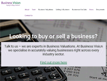 Tablet Screenshot of businessvision.ie